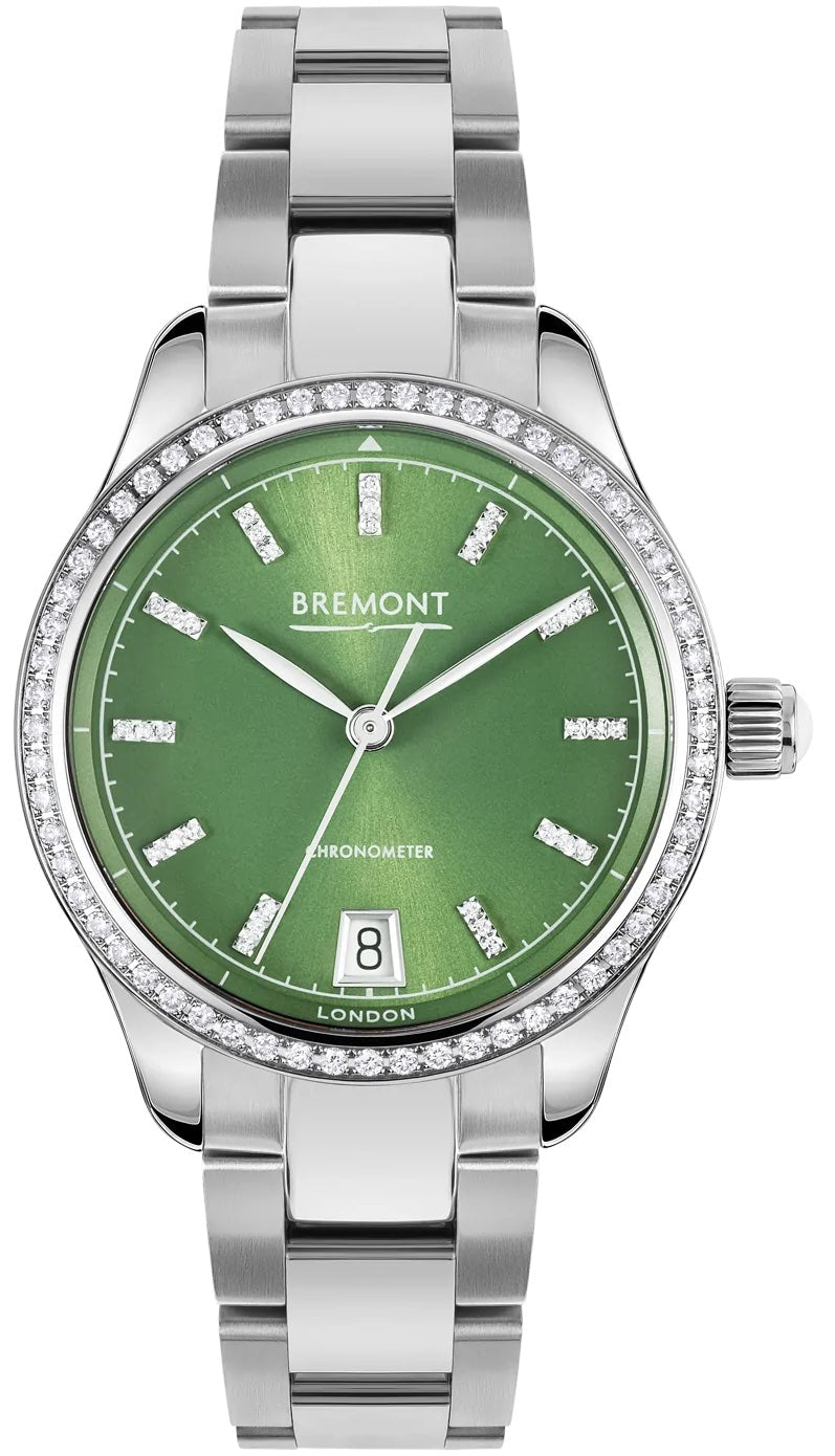 Bremont Watch Lady K Jade Bracelet - Green