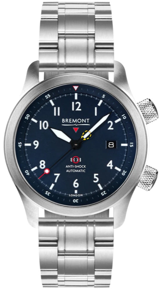 Bremont Watch MBII Blue Blue Barrel Bracelet