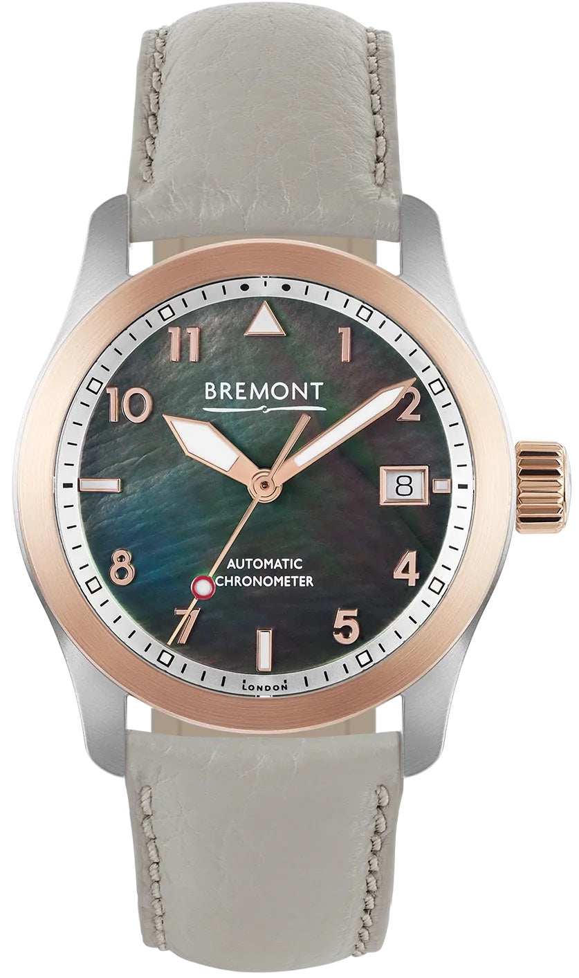 Bremont Watch Maya Grey Strap - Black