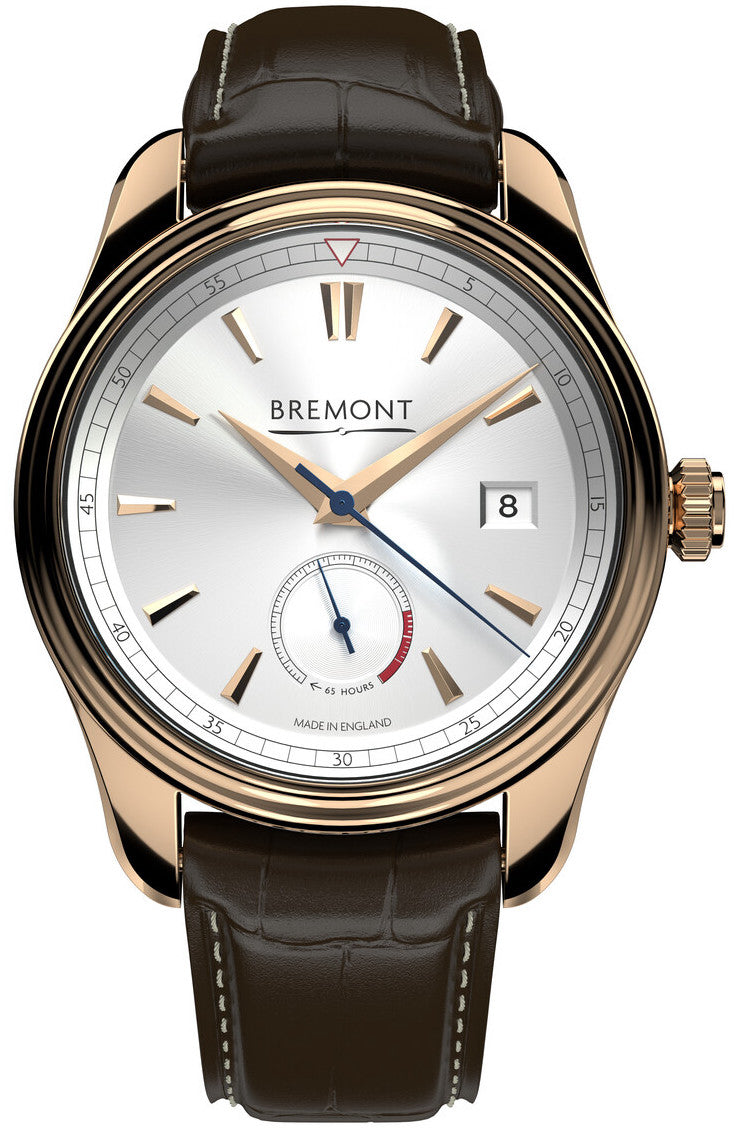 Bremont Watch Audley Rose Gold - Silver