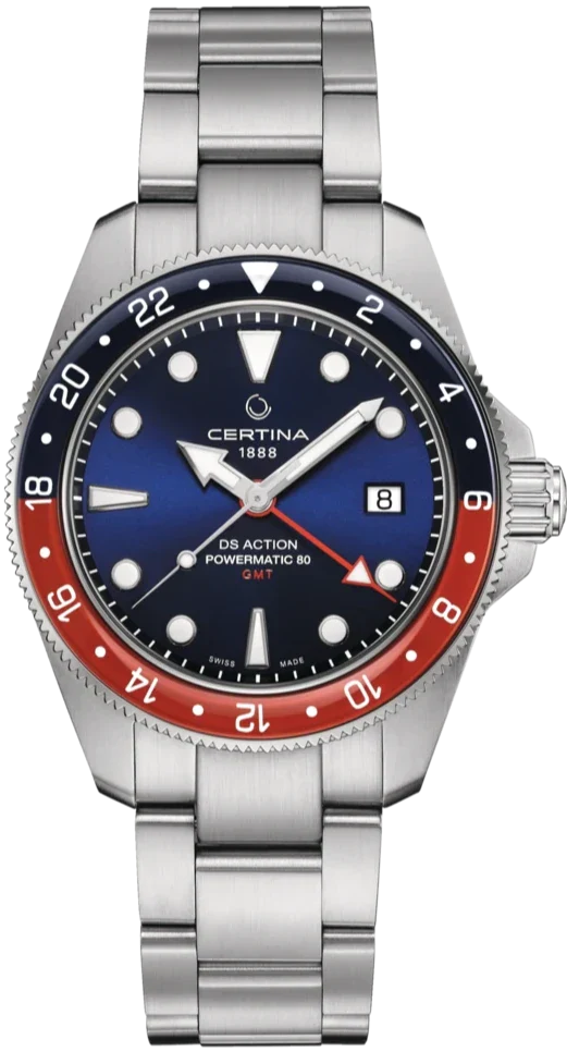 Certina Watch DS Action GMT Powermatic 80 Mens