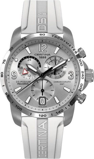 Certina Watch DS Podium Big Size Chrono GMT Aluminium Quartz