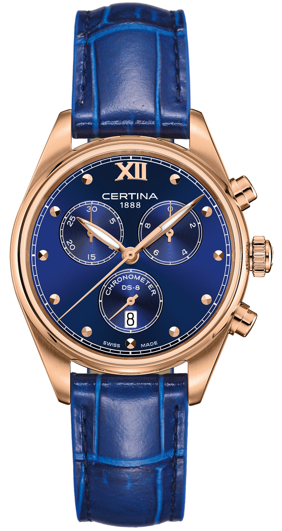 Certina Watch DS-8 Lady Chronograph - Blue