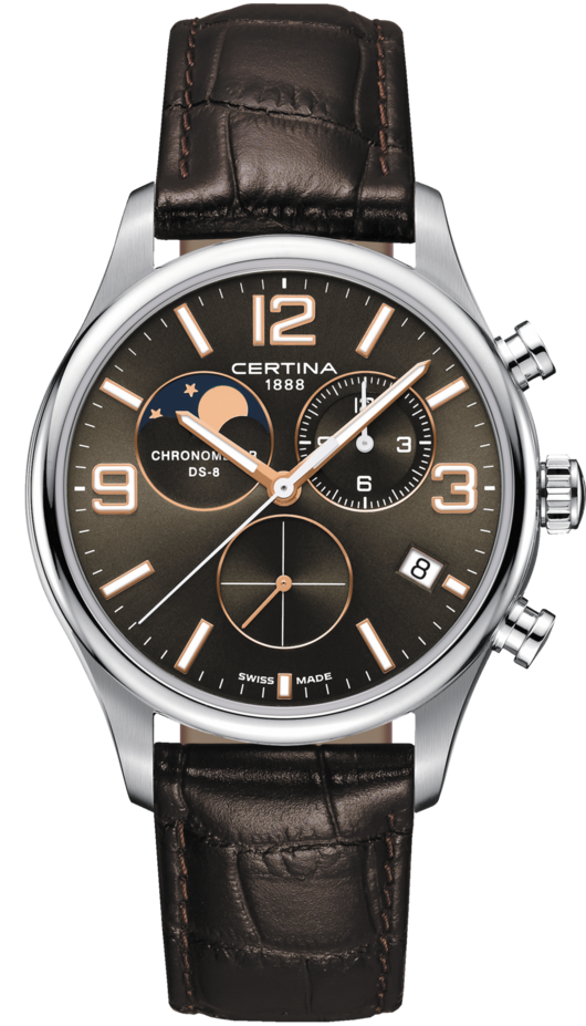 Certina Watch DS-8 Moon Phase - Brown