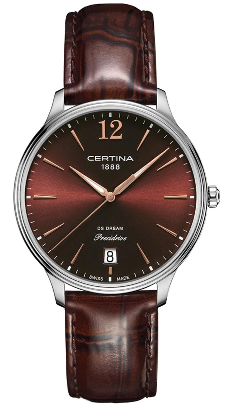 Certina Watch DS Dream 38mm Quartz - Brown