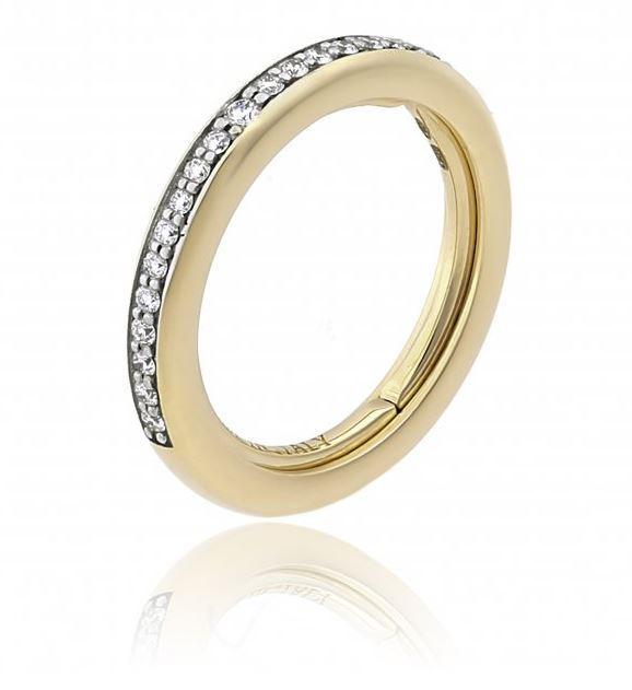 Chimento Forever Stack Me Line 18ct Yellow Gold Diamond Adjustable Size-Fit Ring - 200