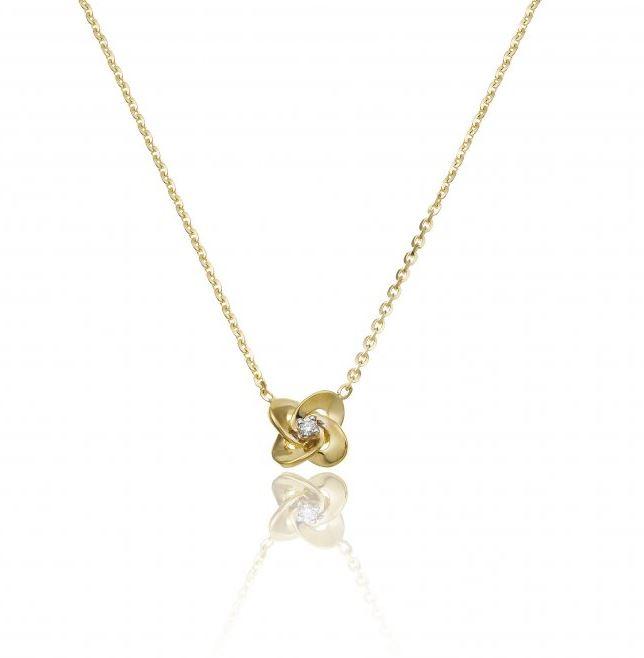 Chimento Link Joy 18ct Yellow Gold Diamond Necklace