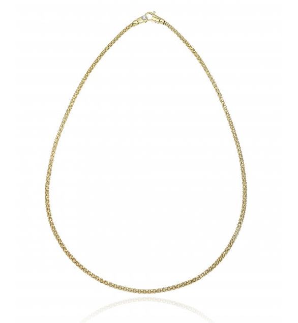 Chimento Melograno 18ct Yellow Gold Diamond Necklace