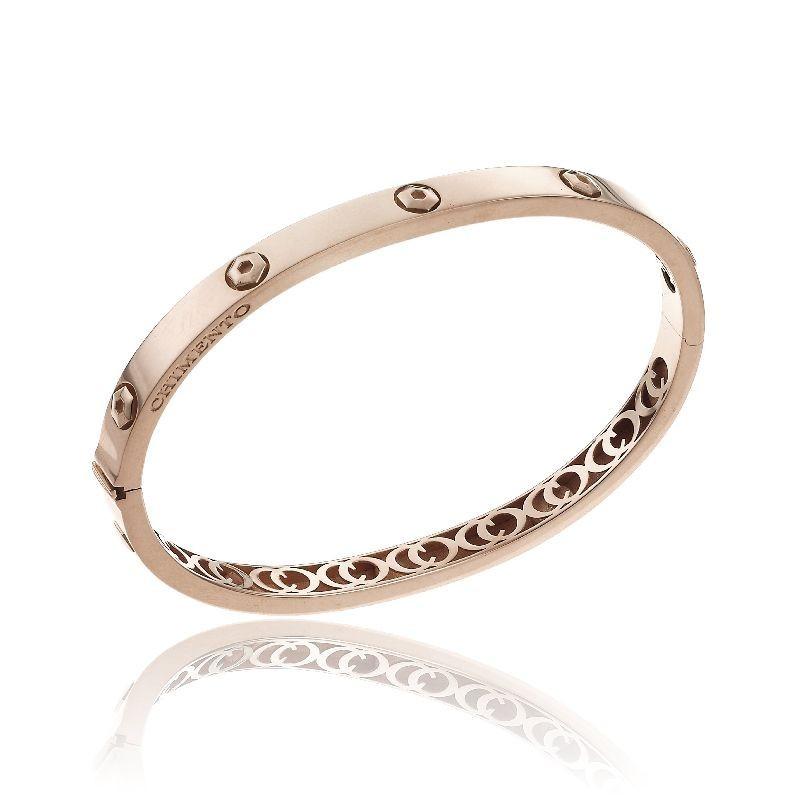 Chimento Armillas Be Mine 18ct Rose Gold Bangle - S