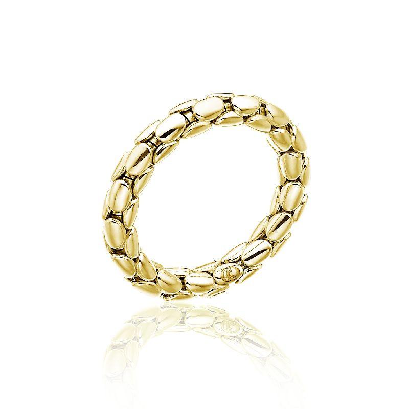 Chimento Stretch Spring 18ct Yellow Gold Ring