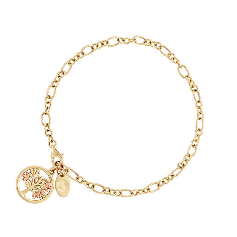Clogau Tree of Life 9ct Gold Bracelet - Gold