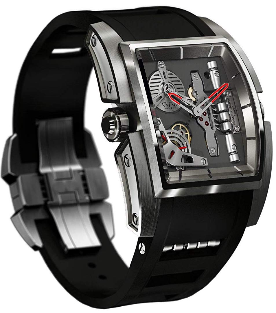 Cyrus Watch Kambys Titanium - Black