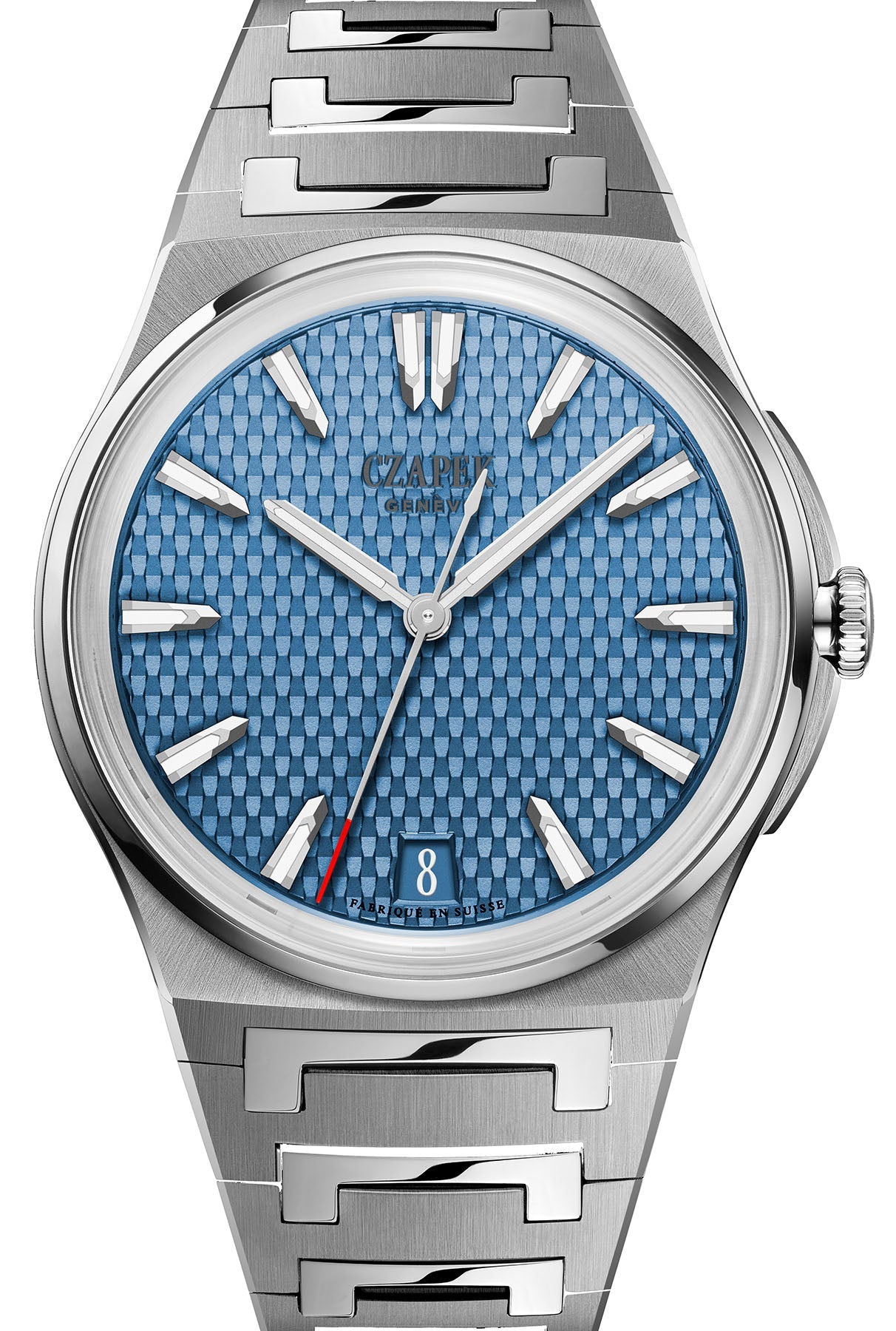 Czapek Watch Antarctique Passage de Drake Glacier Blue S 38.5mm