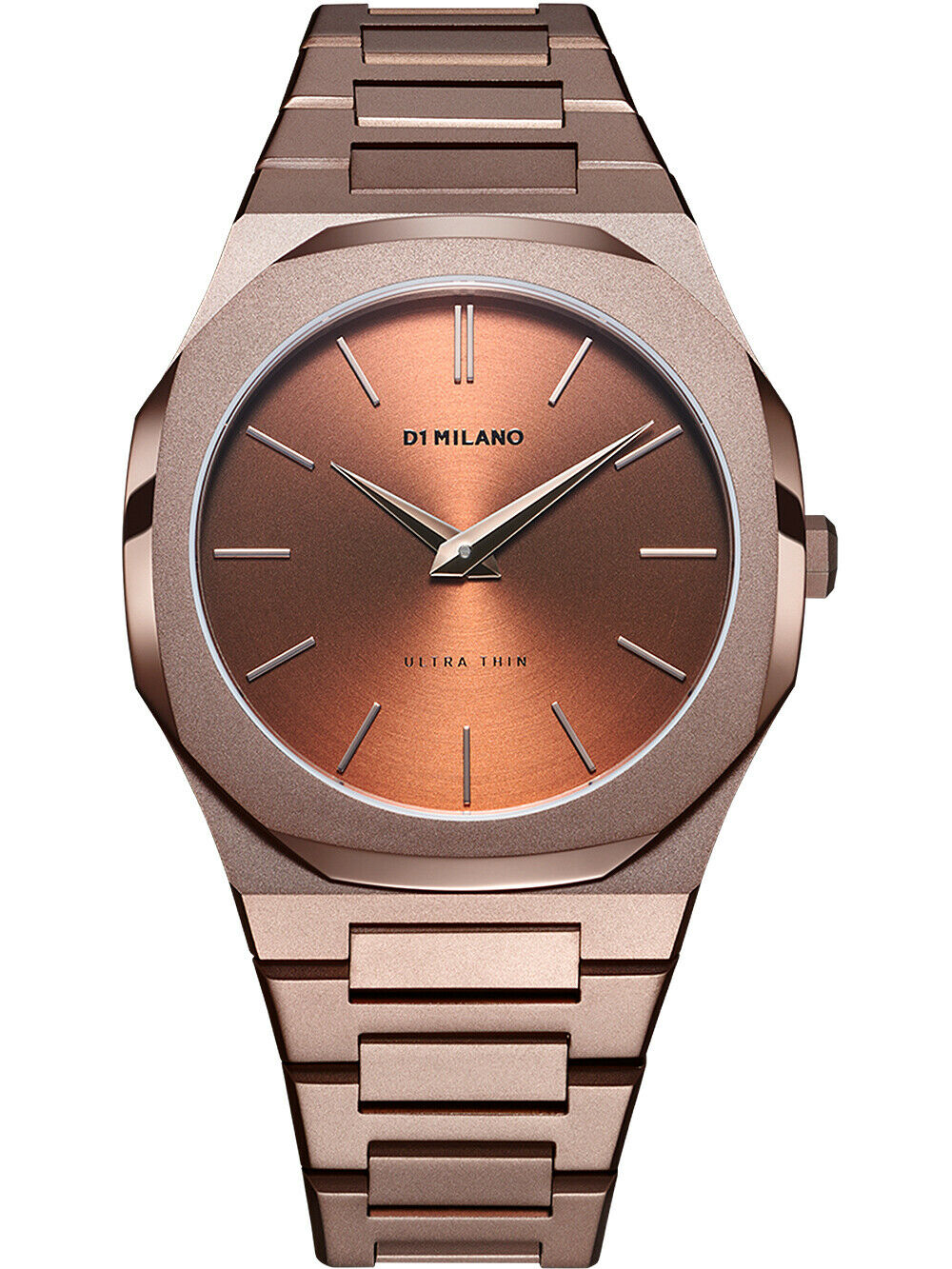 D1 Milano Watch Ultra Thin Chocolate - Brown