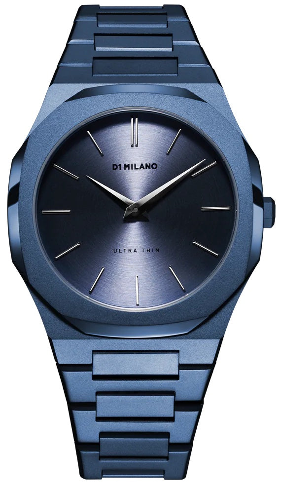 D1 Milano Watch Ultra Thin Monoblock Midnight - Blue