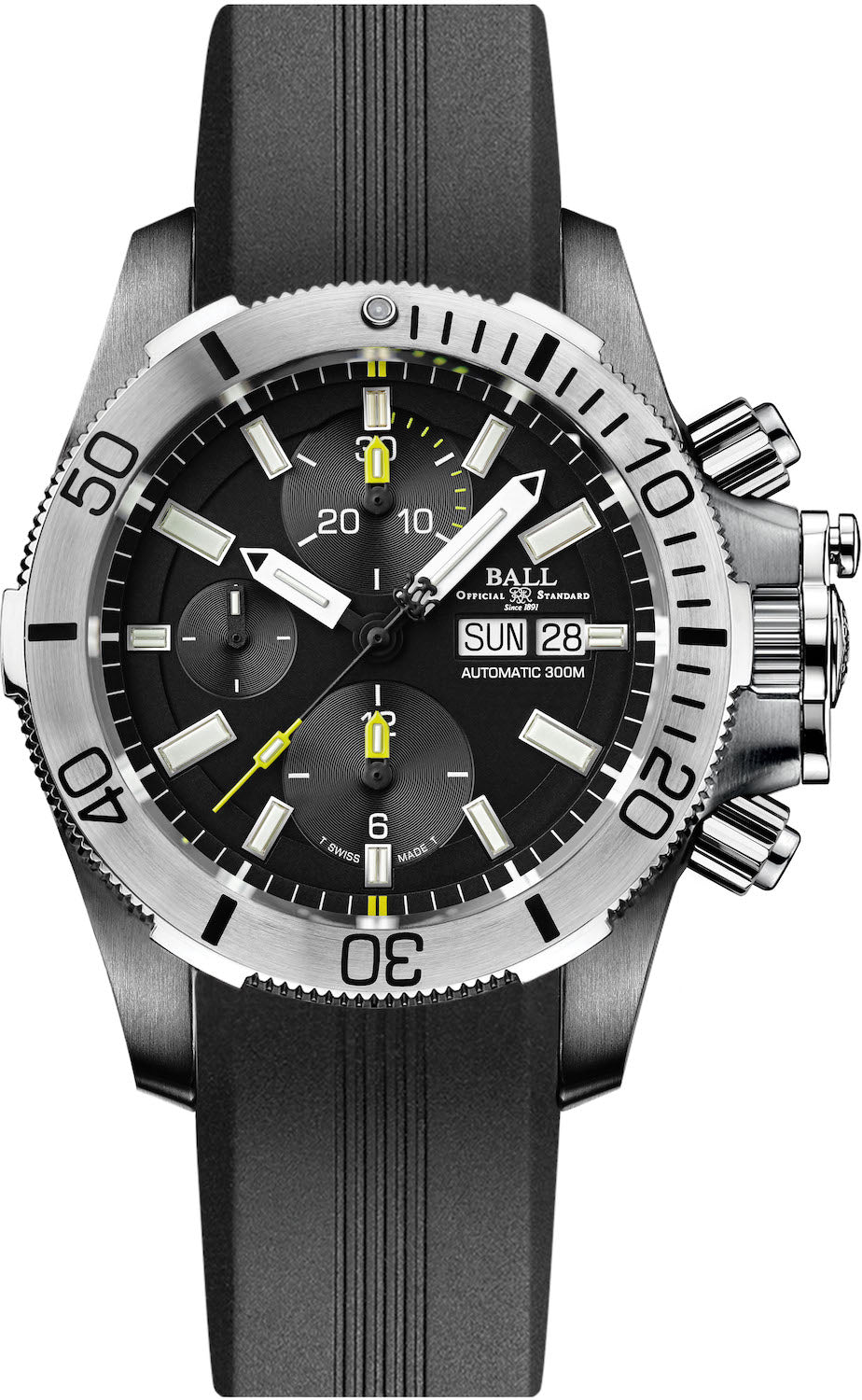 Ball Watch Company Engineer Hydrocarbon Submarine Warfare Chronograph - Black