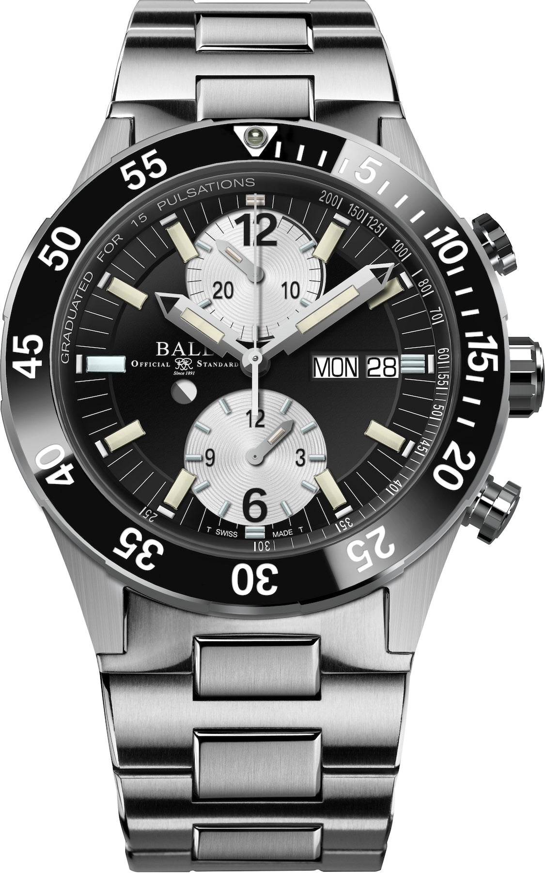 Ball Watch Company Roadmaster Rescue Chronograph Limited Edition - Black