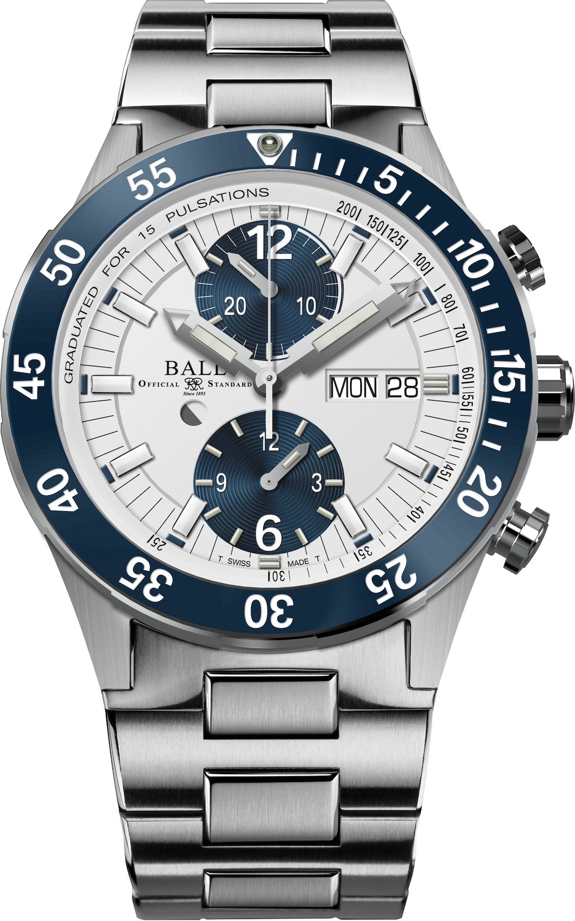 Ball Watch Company Roadmaster Rescue Chronograph Limited Edition - White