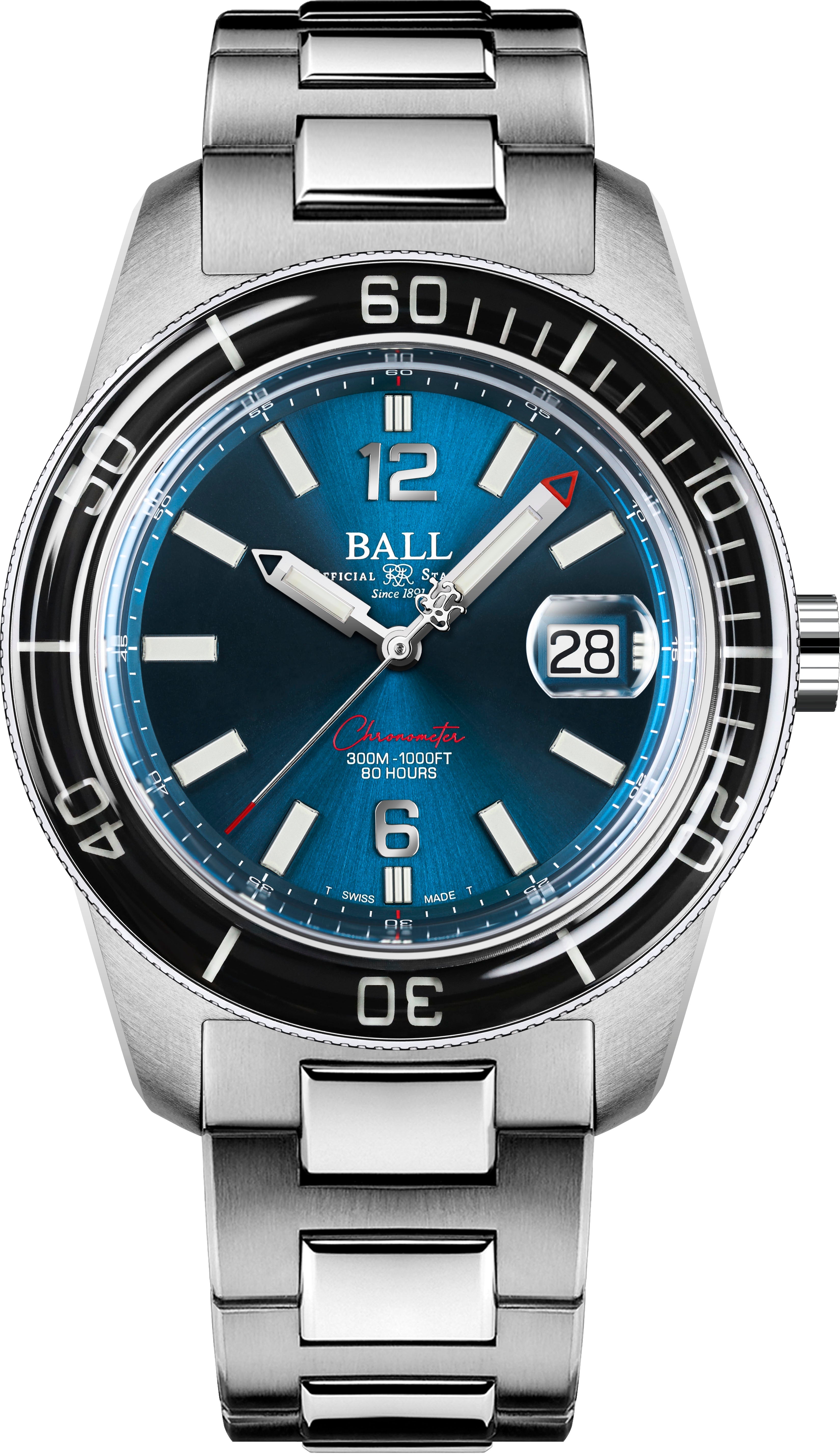 Ball Watch Company Engineer M Skindiver III Limited Edition - Blue