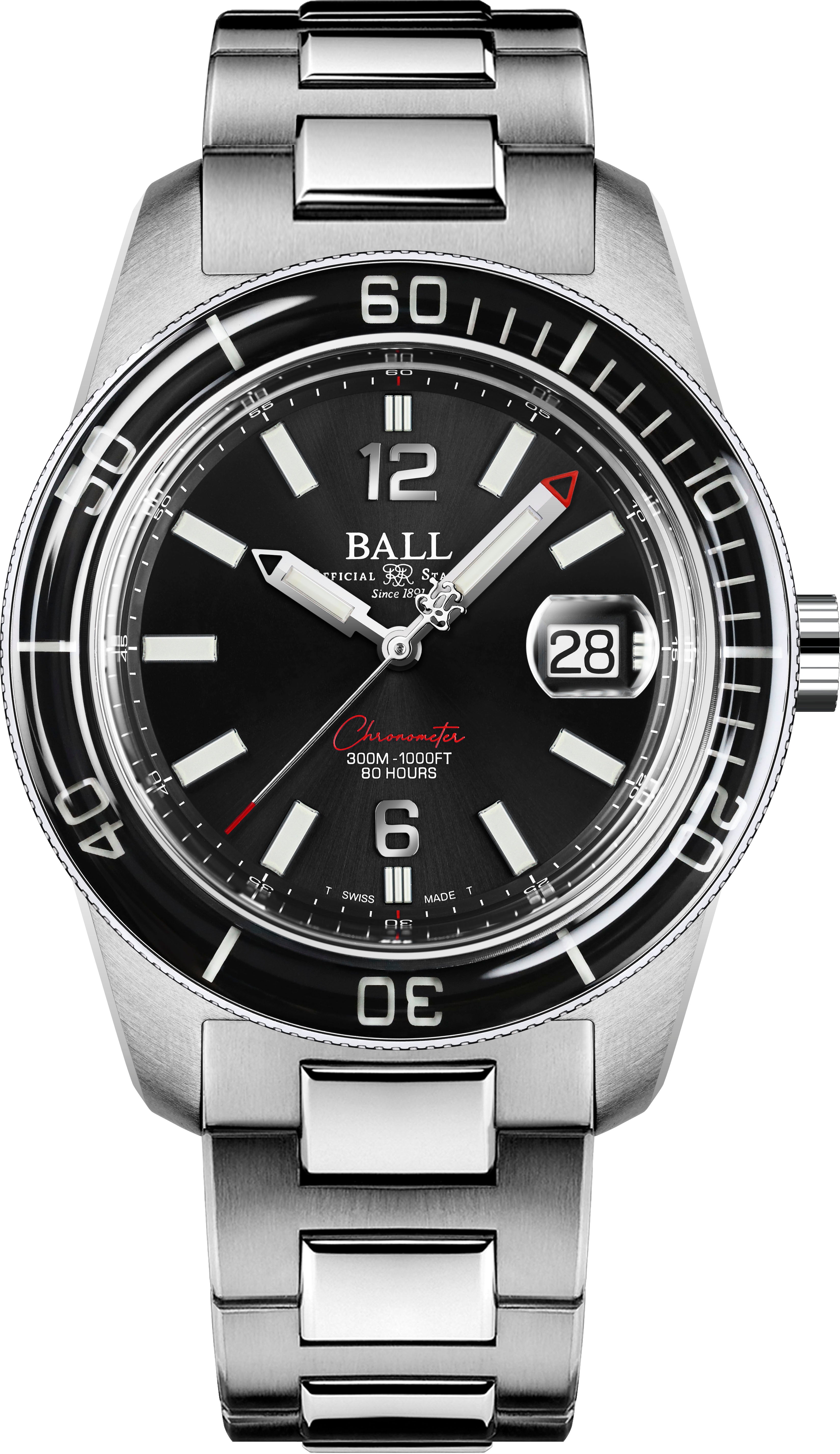 Ball Watch Company Engineer M Skindiver III Limited Edition - Black