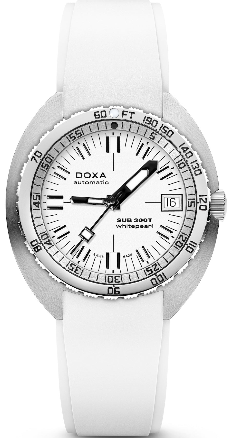 Doxa Watch SUB 200T Whitepearl Iconic