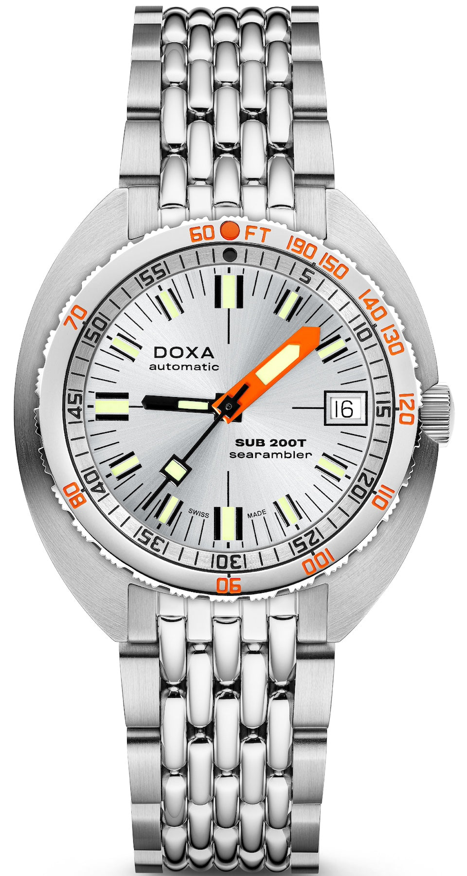 Doxa Watch SUB 200T Searambler Iconic Sunray Bracelet