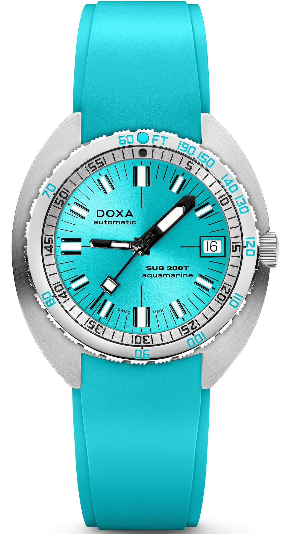 Doxa Watch SUB 200T Aquamarine Sunray
