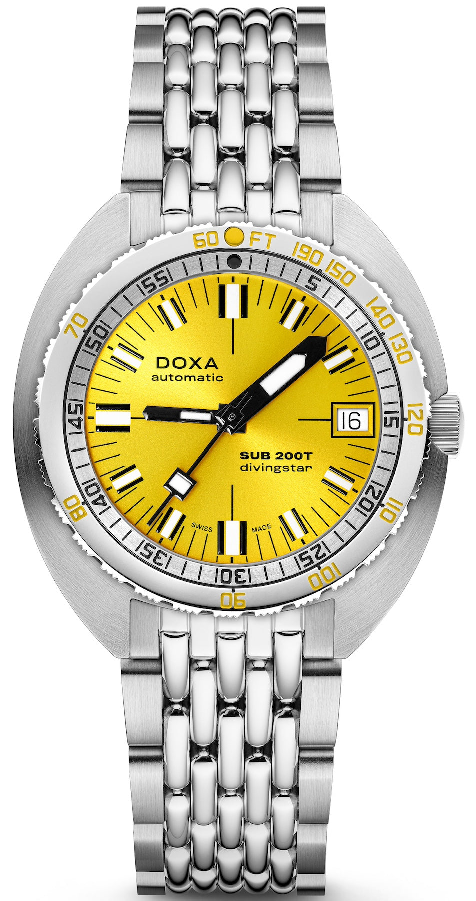 Doxa Watch SUB 200T Divingstar Sunray Bracelet