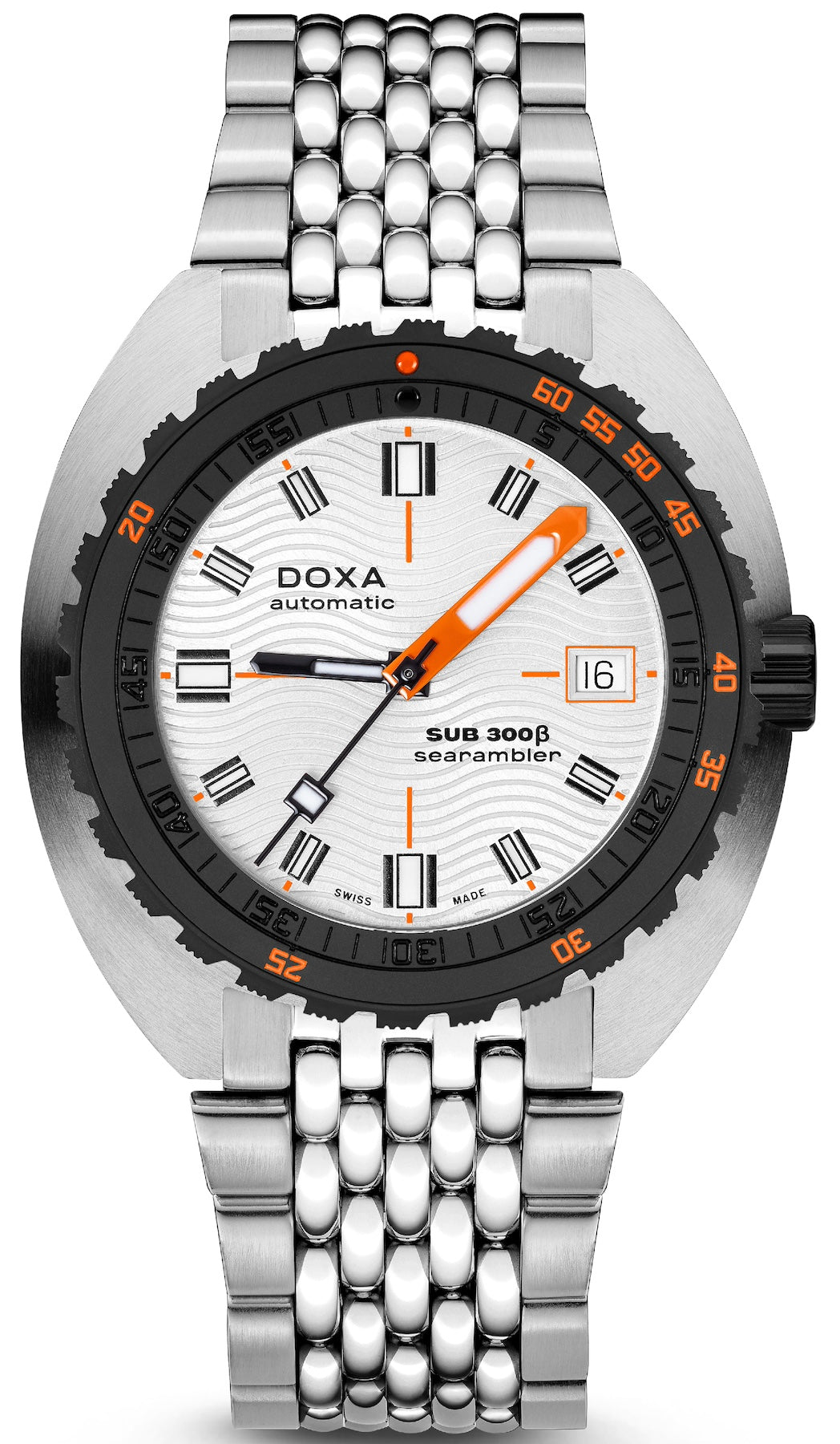 Doxa Watch SUB 300 Beta Ceramic Steel Searambler Bracelet