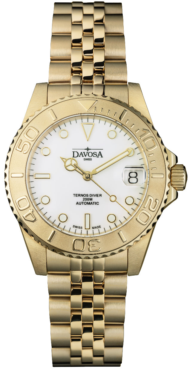 Davosa Watch Ternos Medium Automatic - White