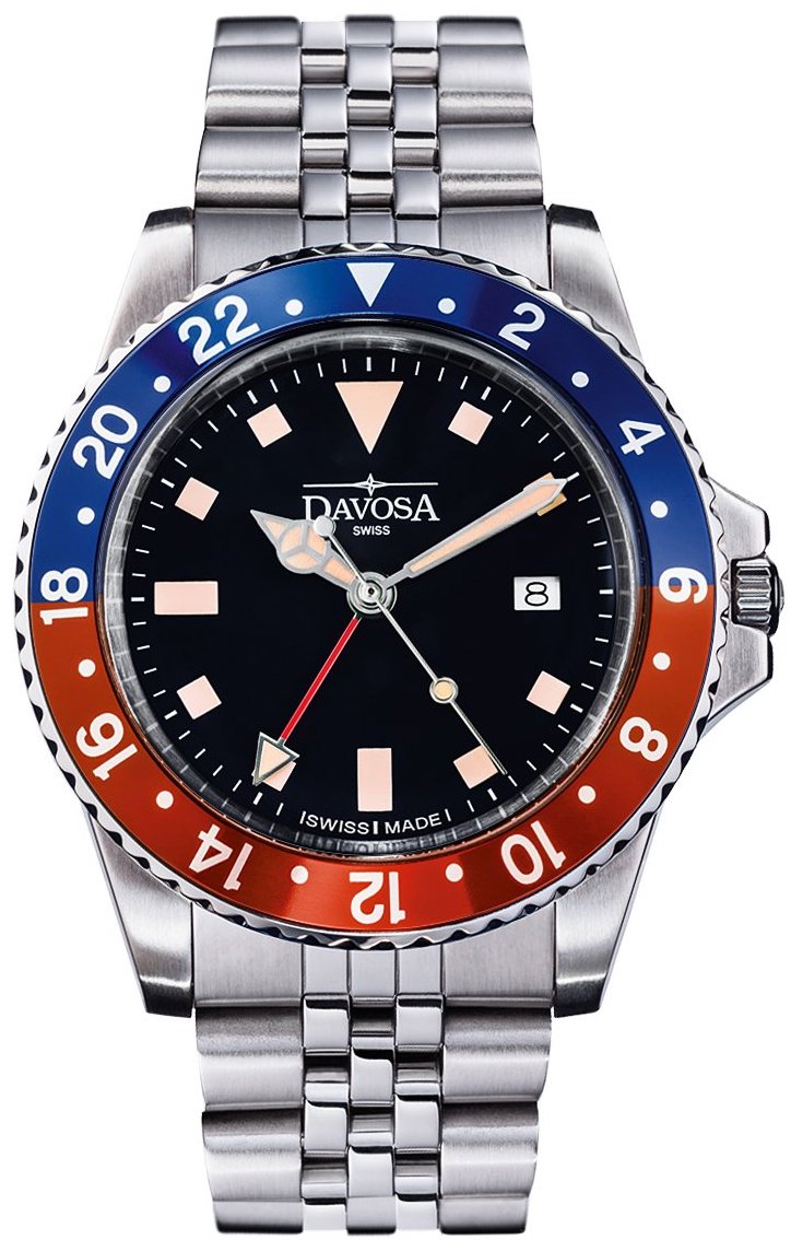 Davosa Watch Vintage Diver - Black
