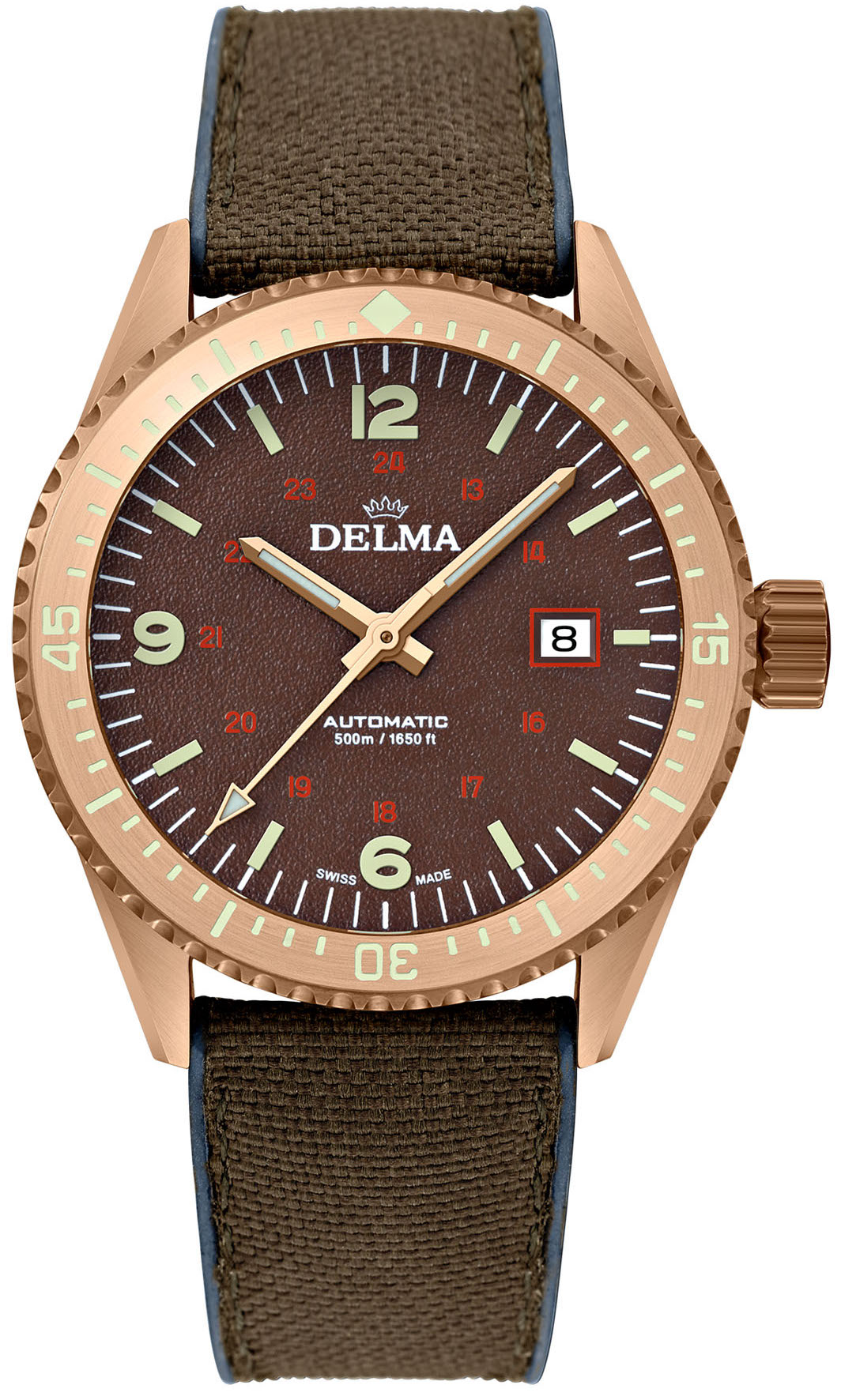 Delma Watch Cayman Field Bronze Brown - Brown