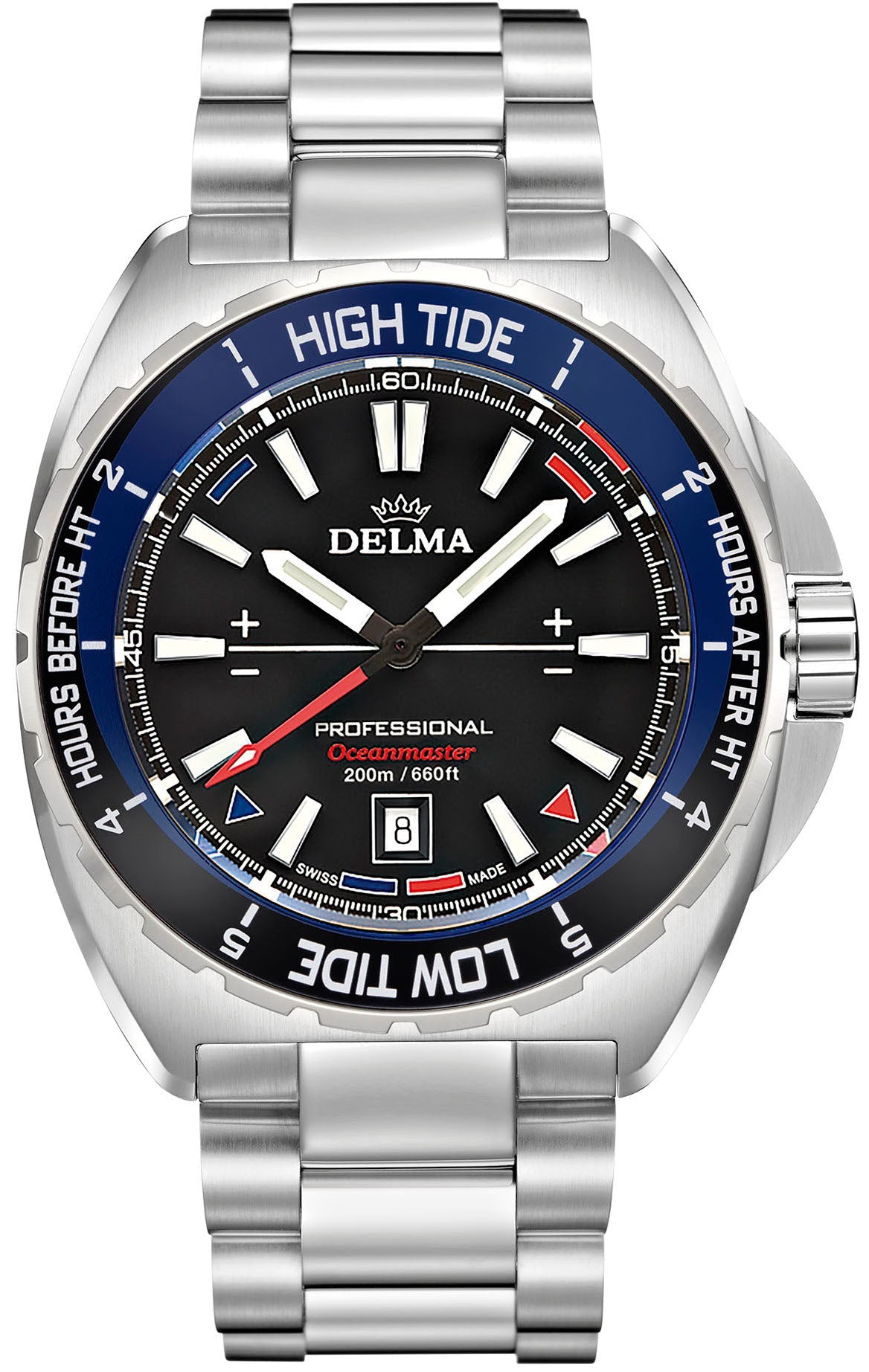 Delma Watch Oceanmaster Tide - Black