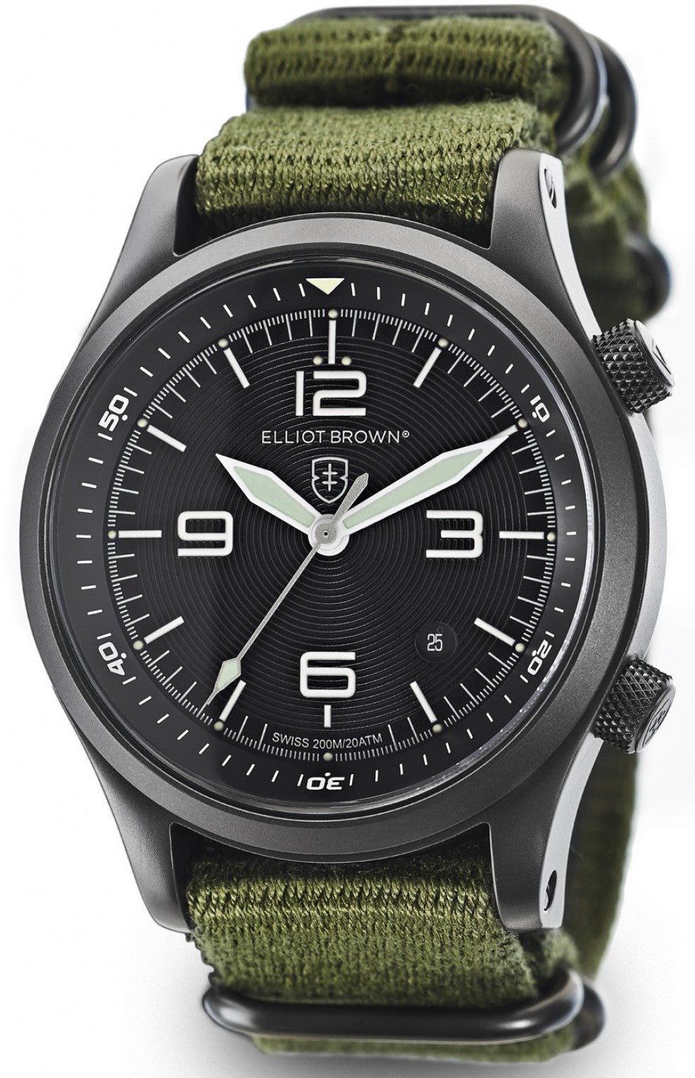 Elliot Brown Watch Canford Quartz - Black