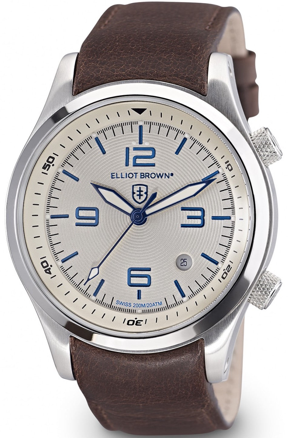 Elliot Brown Watch Canford Quartz - Silver