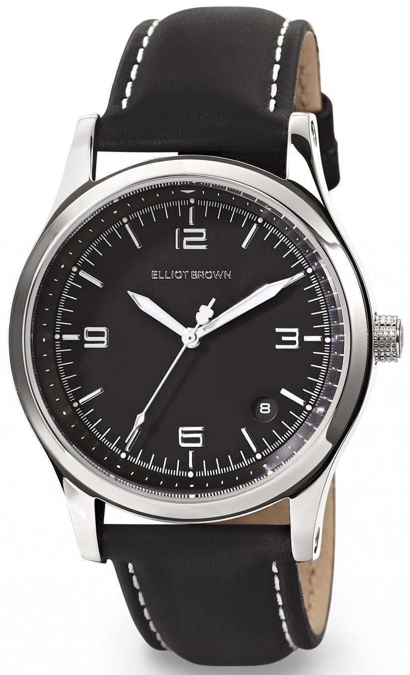 Elliot Brown Watch Kimmeridge Ladies - Black