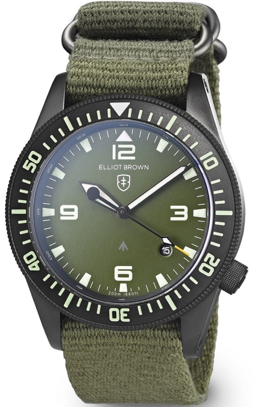 Elliot Brown Watch Holton Professional - Green
