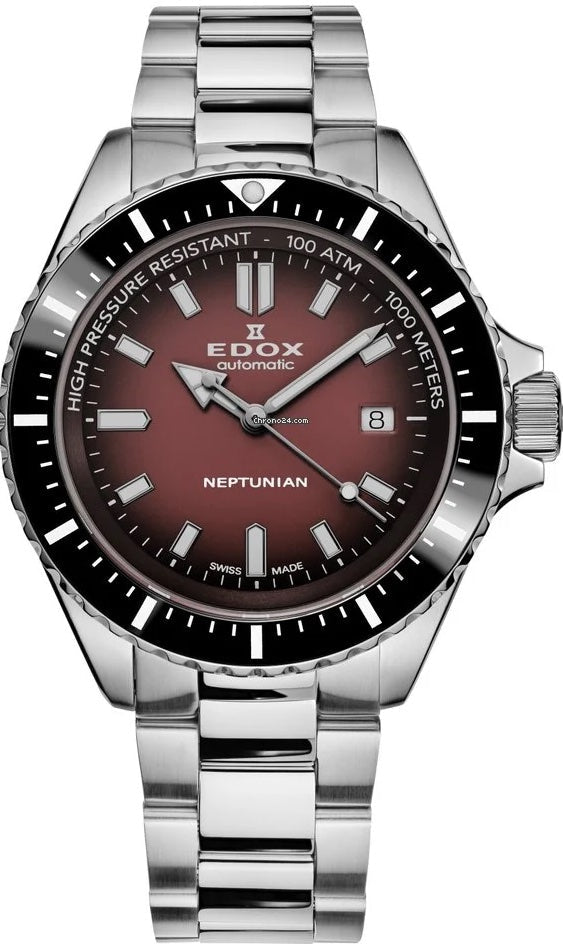 Edox Watch Neptunian Date Automatic