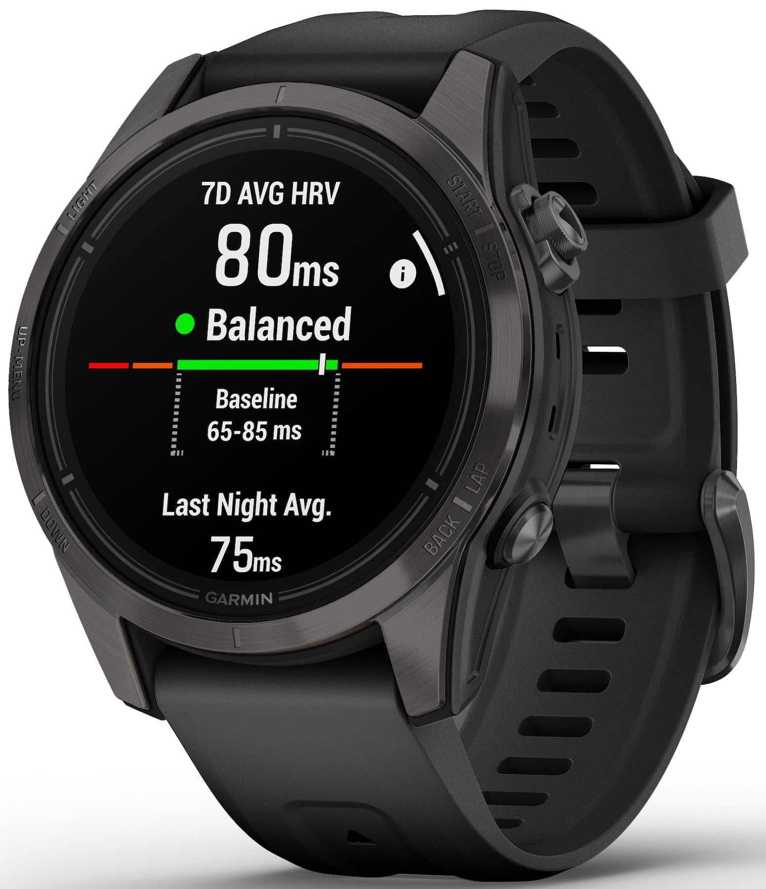 Garmin Watch Epix Pro Gen 2 42mm Sapphire Carbon Grey DLC Titanium Black