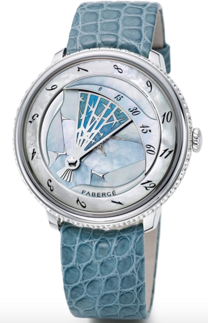 Faberge Watch Lady Compliquee Winter - White