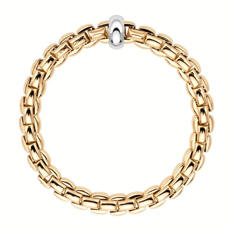 Fope Eka 18ct Yellow Gold Bracelet - XL