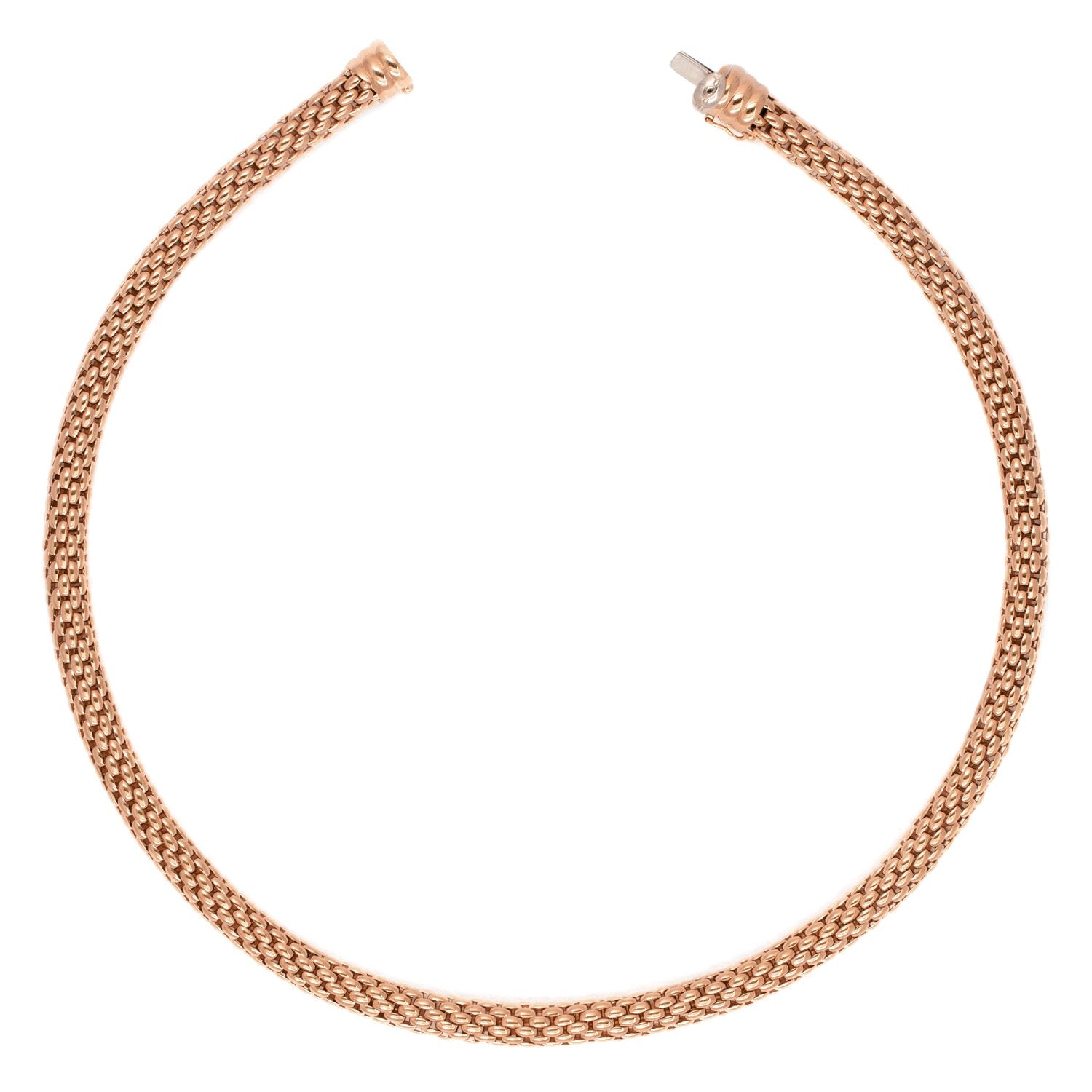 Fope Flex'It Love Nest 18ct Rose Gold Kaleida Necklace