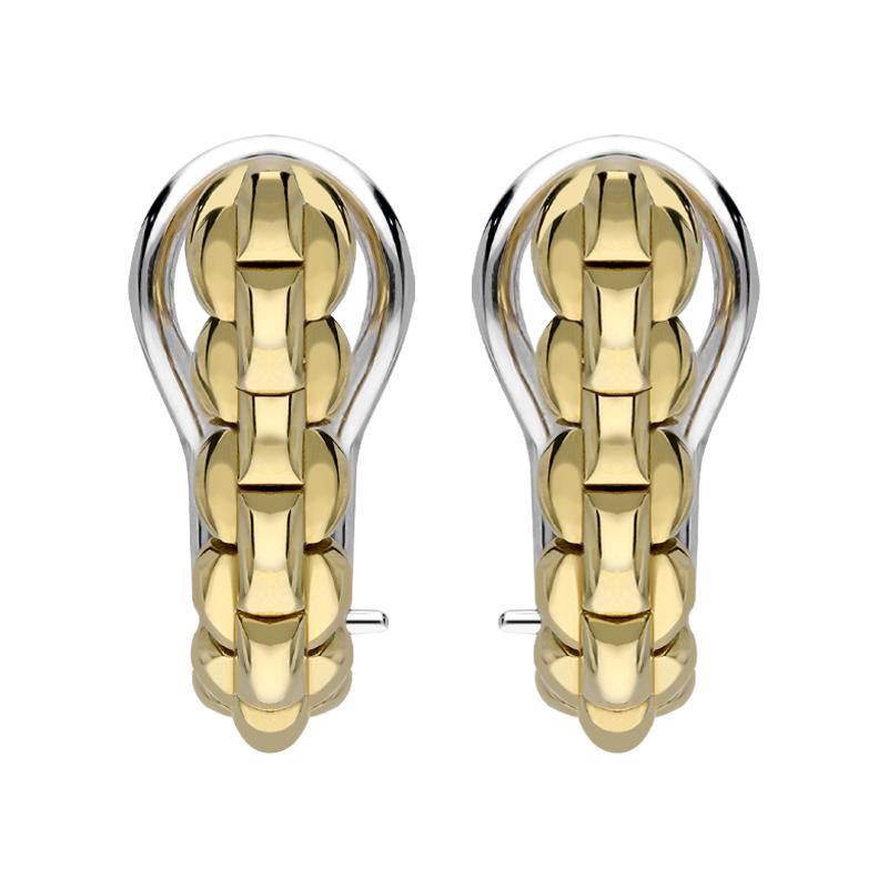 Fope Eka Tiny 18ct Yellow Gold Hoop Earrings