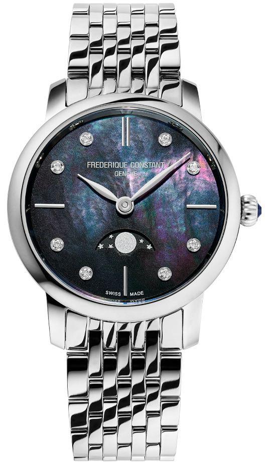 Frederique Constant Watch Classic Slimline Moonphase Ladies