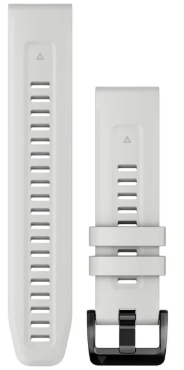 Garmin Watch Band QuickFit 22 Carrera White Silicone