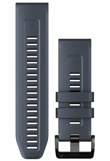 Garmin Watch Band QuickFit 26 Granite Blue Silicone - Grey