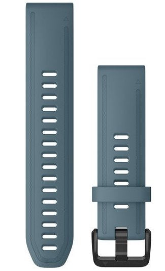 Garmin Watch Band QuickFit 20 Lakeside Blue Silicone - Blue