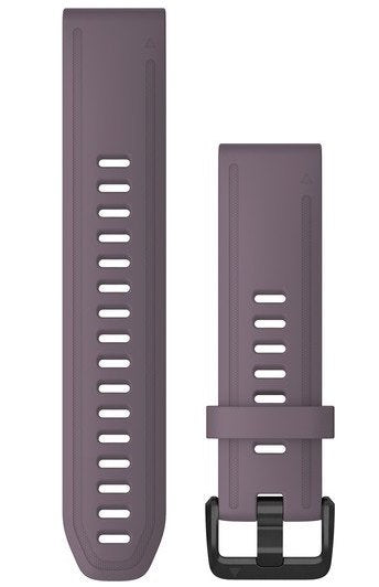 Garmin Watch Band QuickFit 20 Purple Storm Silicone - Purple