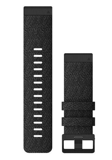Garmin Watch Band QuickFit 26 Heathered Black Nylon - Black
