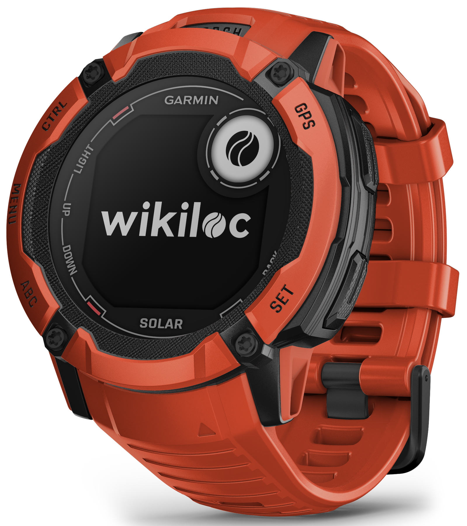 Garmin Watch Instinct 2X Solar Flame Red